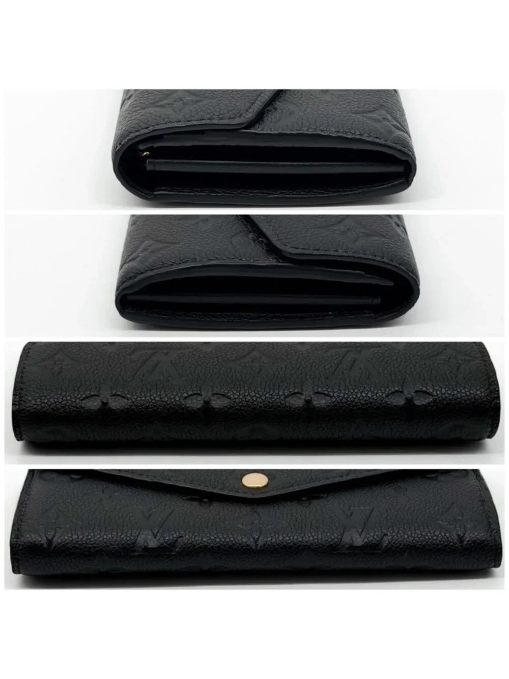 Louis Vuitton Portefeuille Sarah NM Empreinte Wallet